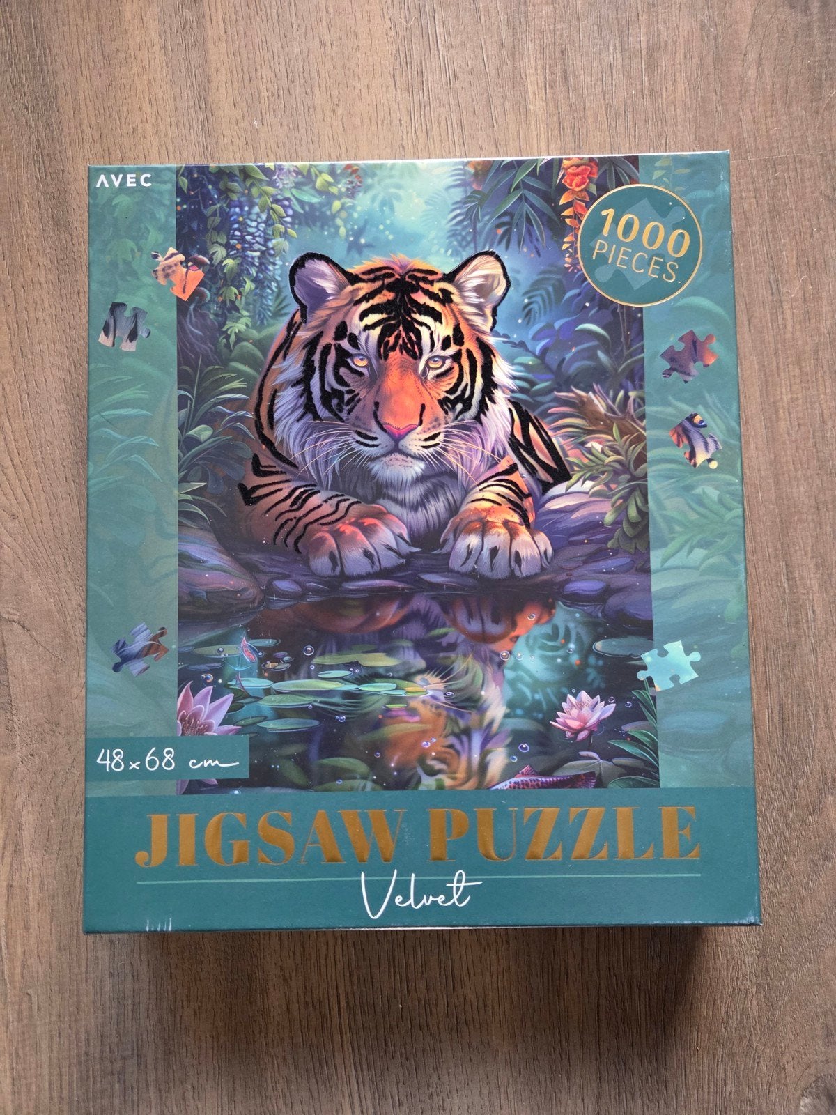 Jigsaw puzzel leeuw 1000 stukjes aangeboden, nieuw!, Ophalen of Verzenden, 500 t/m 1500 stukjes, Nieuw, Legpuzzel