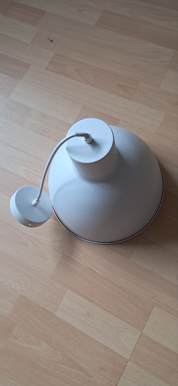 Moderne plafondlamp met koperen binnenkant, Modern, Industrieel, Zo goed als nieuw, Metaal, E27 (groot)