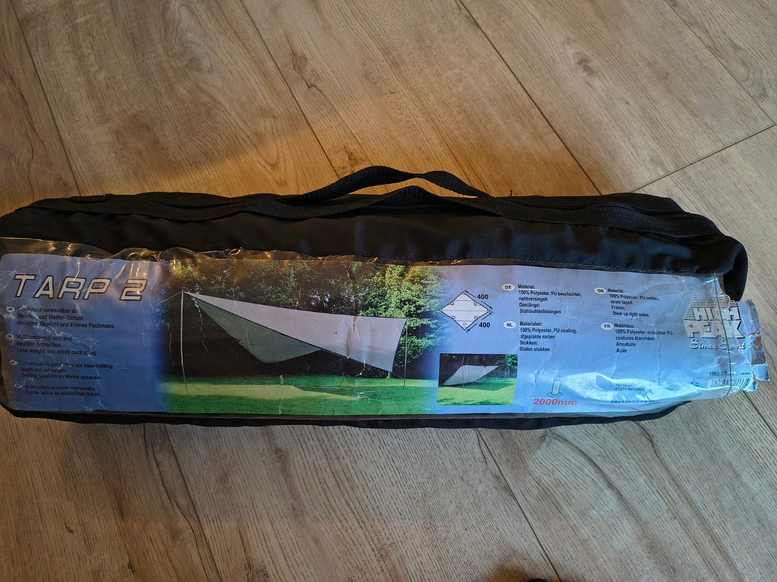 High Peak Tarp 2, Ophalen, Gebruikt