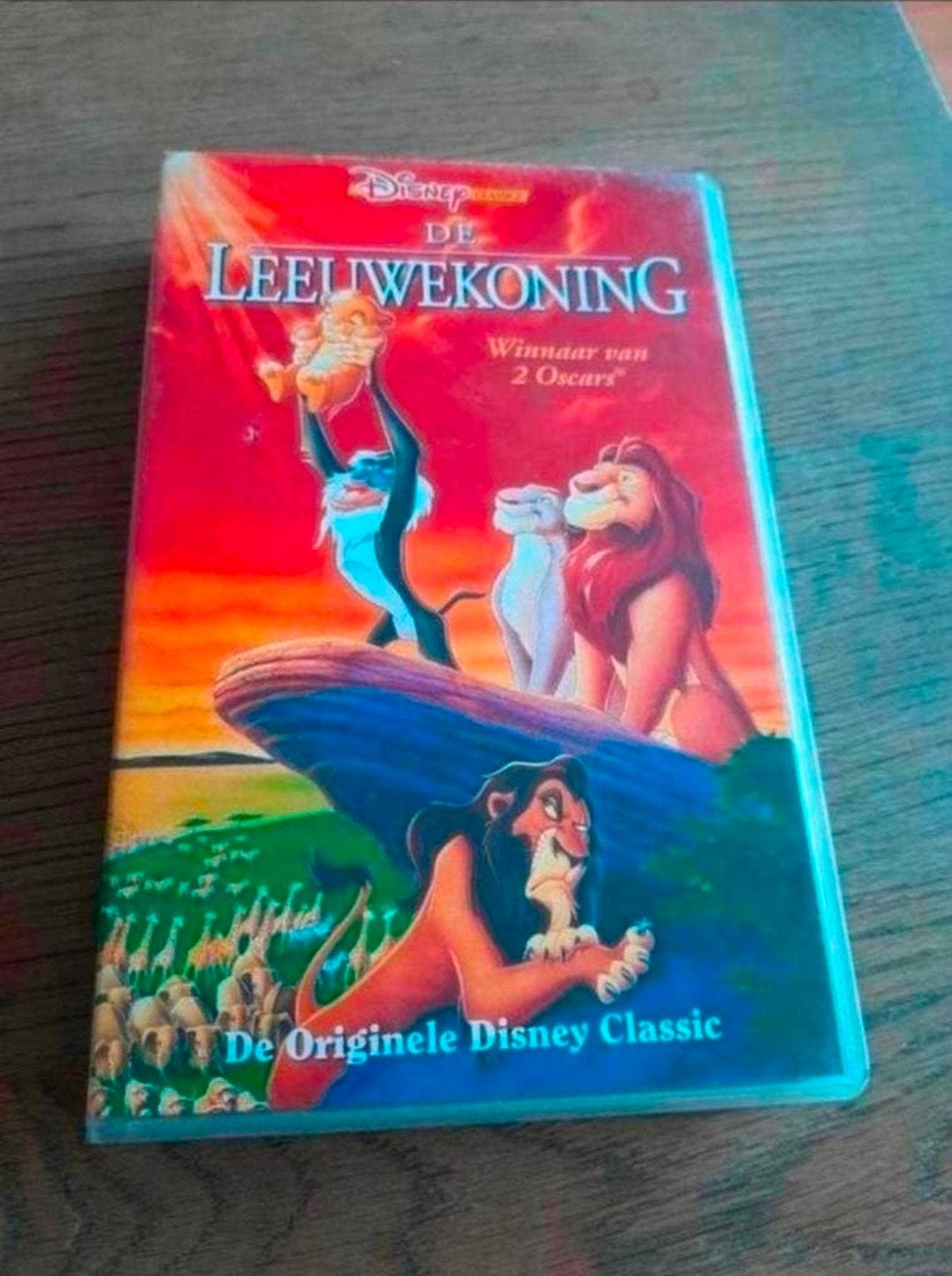 Disney Classics de Leeuwekoning videoband., Cd's en Dvd's, VHS | Kinderen en Jeugd, Gebruikt, Tekenfilm, Alle leeftijden, Ophalen of Verzenden