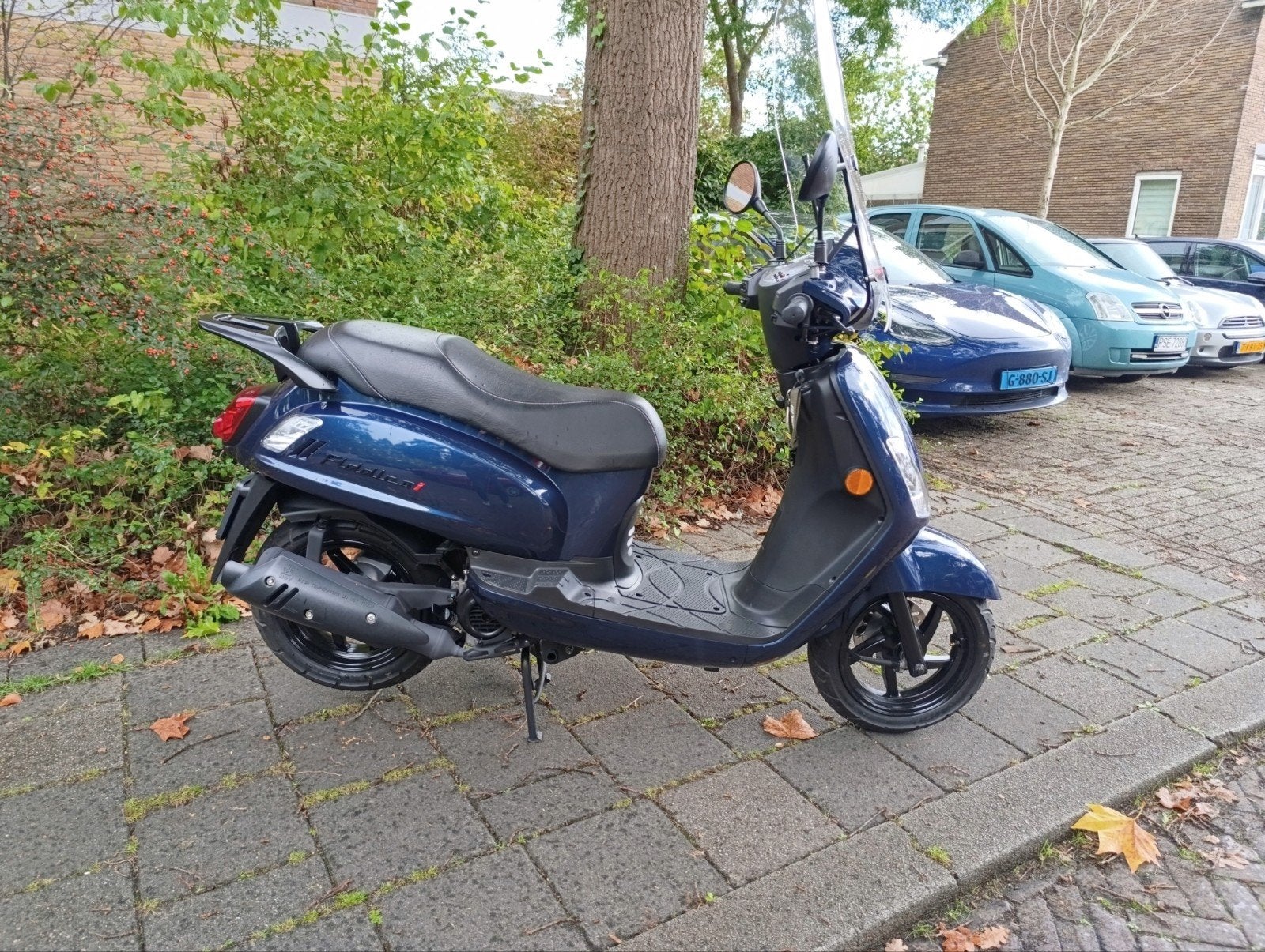 Sym Fiddle 2 E5+, Ophalen, Maximaal 45 km/u, Zo goed als nieuw, Benzine