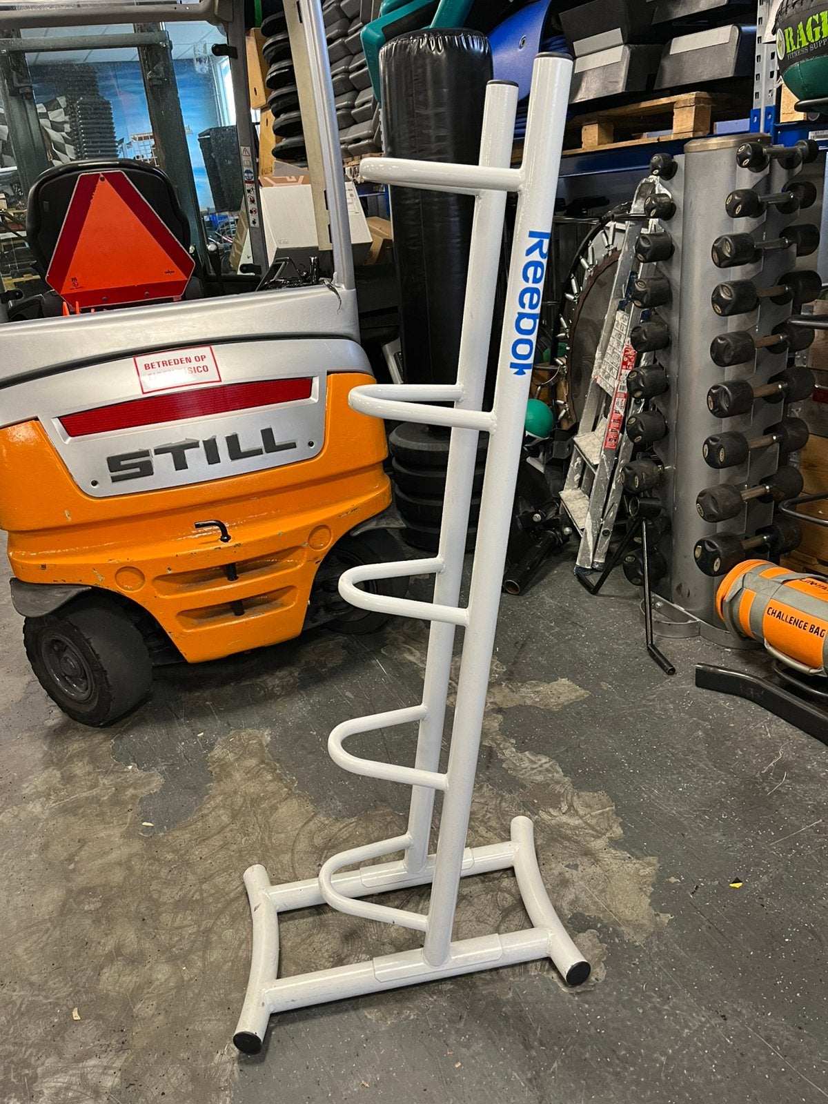 Ballen rek voor 5 x bal, Ophalen, Gebruikt, 5 x, Fitnessbal
