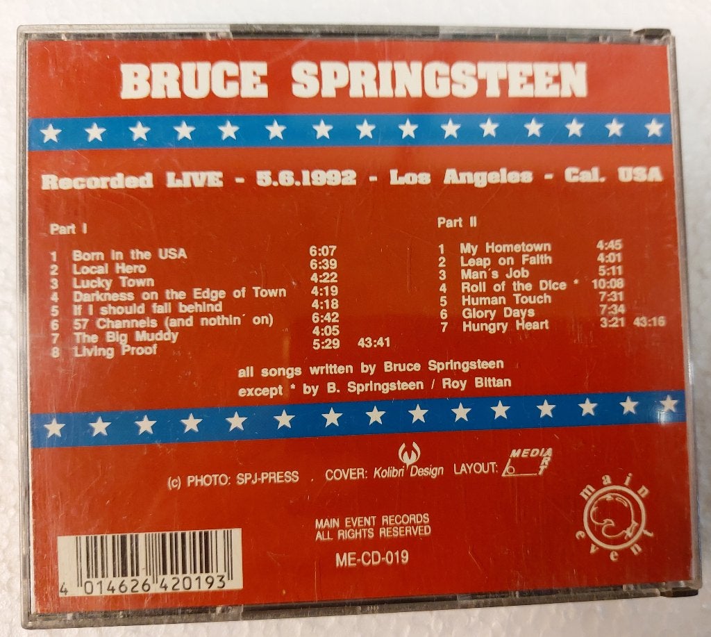 Bruce Springsteen 2CD set Live From A Secret Place L.A.1992, Cd's en Dvd's, Vinyl | Rock, Ophalen of Verzenden, Gebruikt, Overige formaten