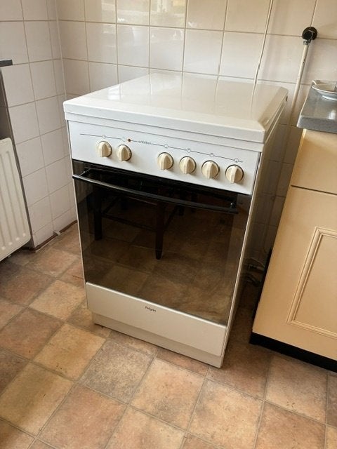Vrijstaand gasfornuis, Witgoed en Apparatuur, Fornuizen, Ophalen, Gebruikt, 4 kookzones, Gas