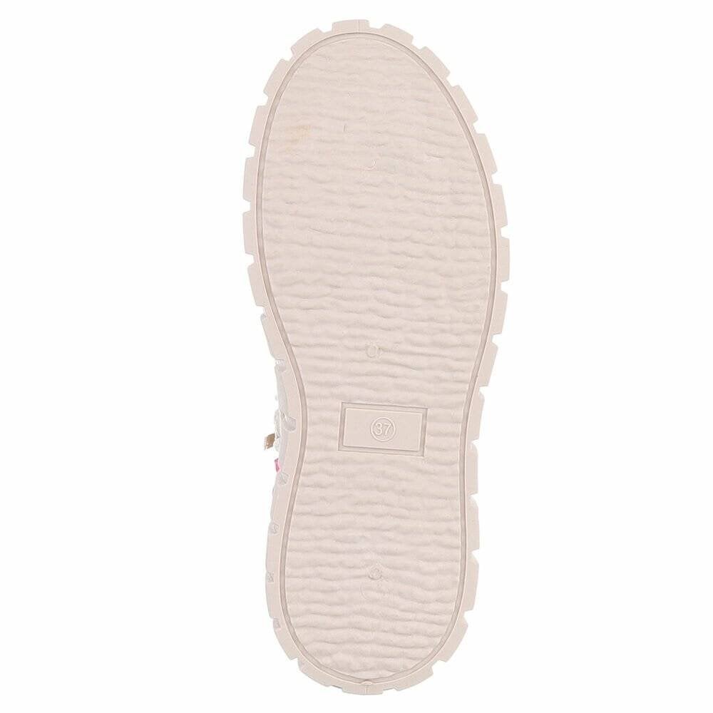 Dames veterboots laarzen beige roze 36 37 38 39 40 41, Info@lunamex.com, Lunamex Trading, Beige, Lage of Enkellaarzen
