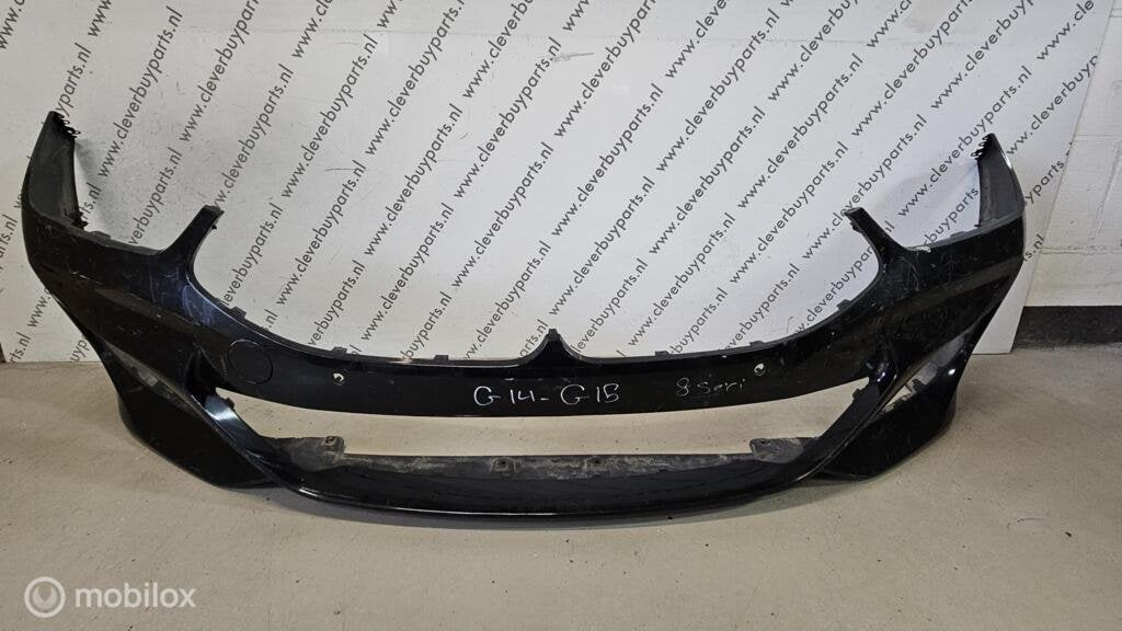 Voorbumper origineel BMW 8-serie Gran Coupé G16 ('19->), Gebruikt, Voor, Ophalen of Verzenden, Bumper