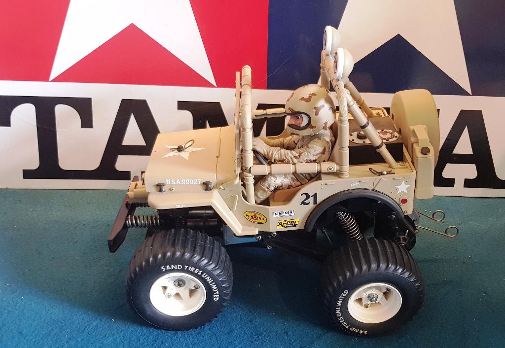 Vintage Tamiya Wild Willy #58035 LWB van 1982, Hobby en Vrije tijd, Modelbouw | Radiografisch | Auto's, Elektro, Gebruikt, Verzenden