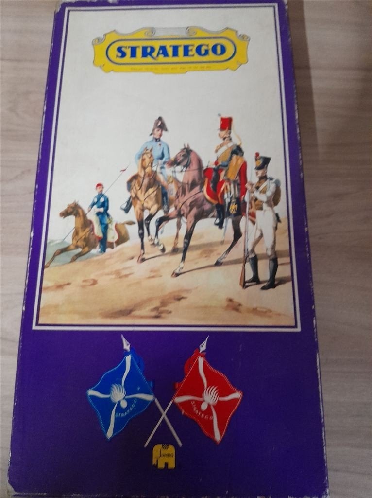 stratego paarse doos [s1286], Verzenden, Zo goed als nieuw