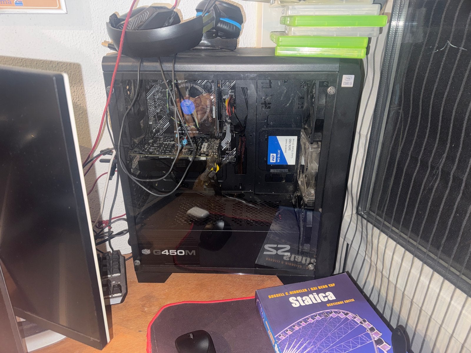 Gaming PC met i5-10400f, GTX 1060, 16GB RAM + Monitor, Computers en Software, Ophalen, Gebruikt, Gaming, HDD