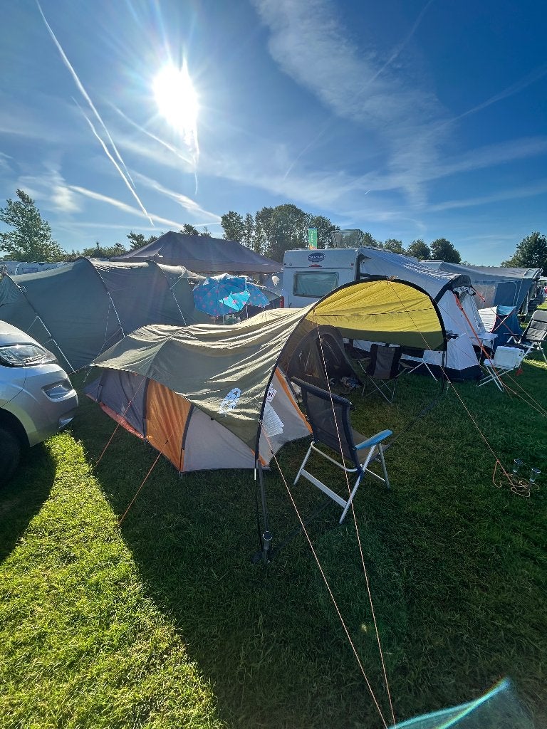 Coleman tentluifel (462 x 462 cm) voor tent/caravan/camper, Caravans en Kamperen, Ophalen of Verzenden, Zo goed als nieuw