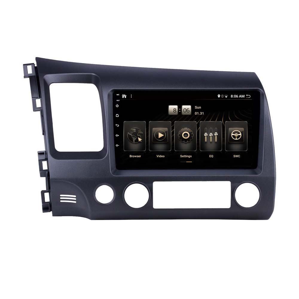 Android 16 Navigatie Honda Civic hybride 2009 apple carplay