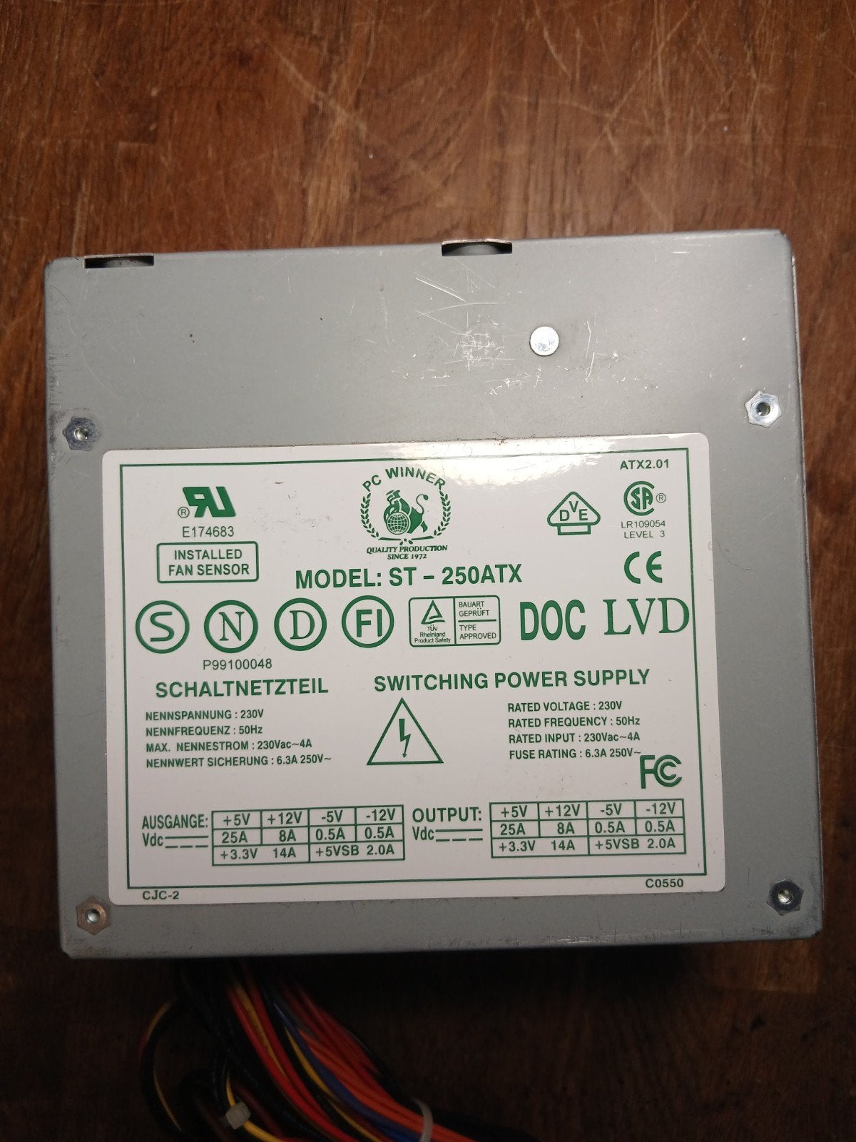 4 werkende atx psu, Ophalen of Verzenden, Gebruikt