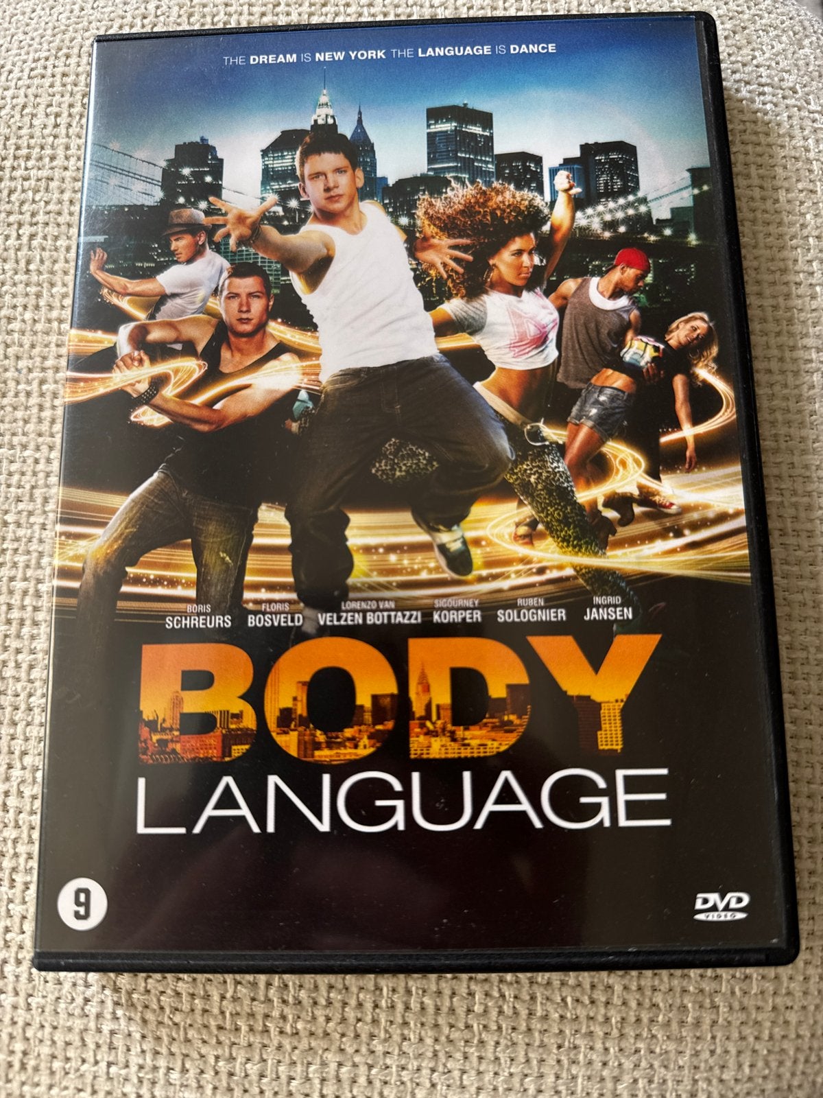 Body Language DVD - Dansfilm uit New York, Gebruikt, Nederlands, Overige genres, Vanaf 9 jaar