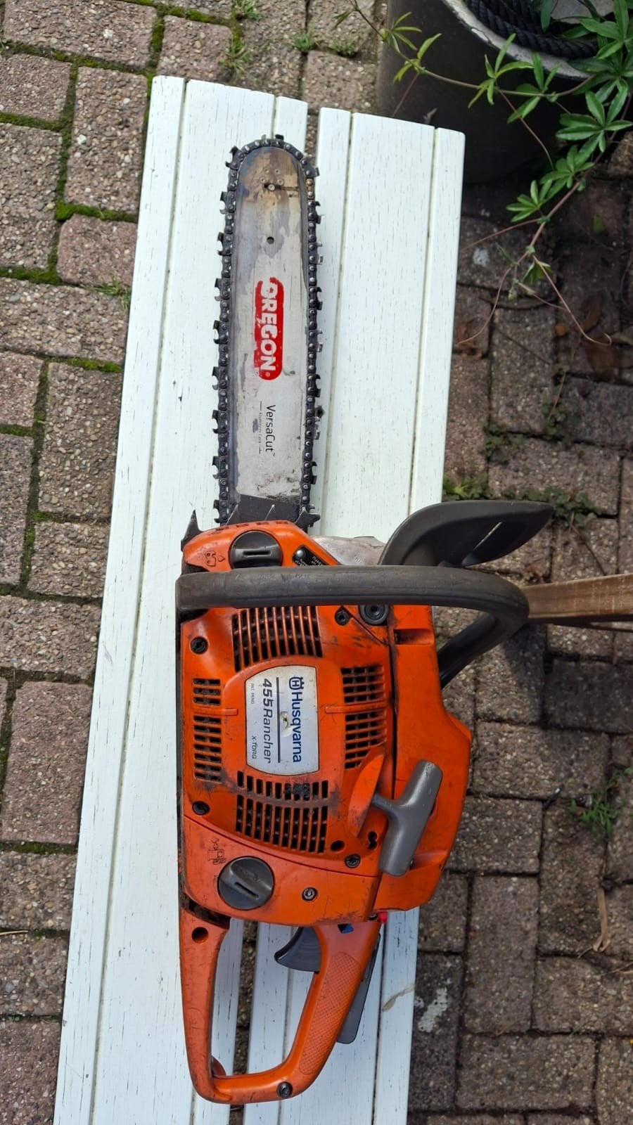 Husqvarna 455 Rancher Kettingzaag - Gebruikt, Ophalen, Gebruikt, 40 t/m 49 mm, Husqvarna