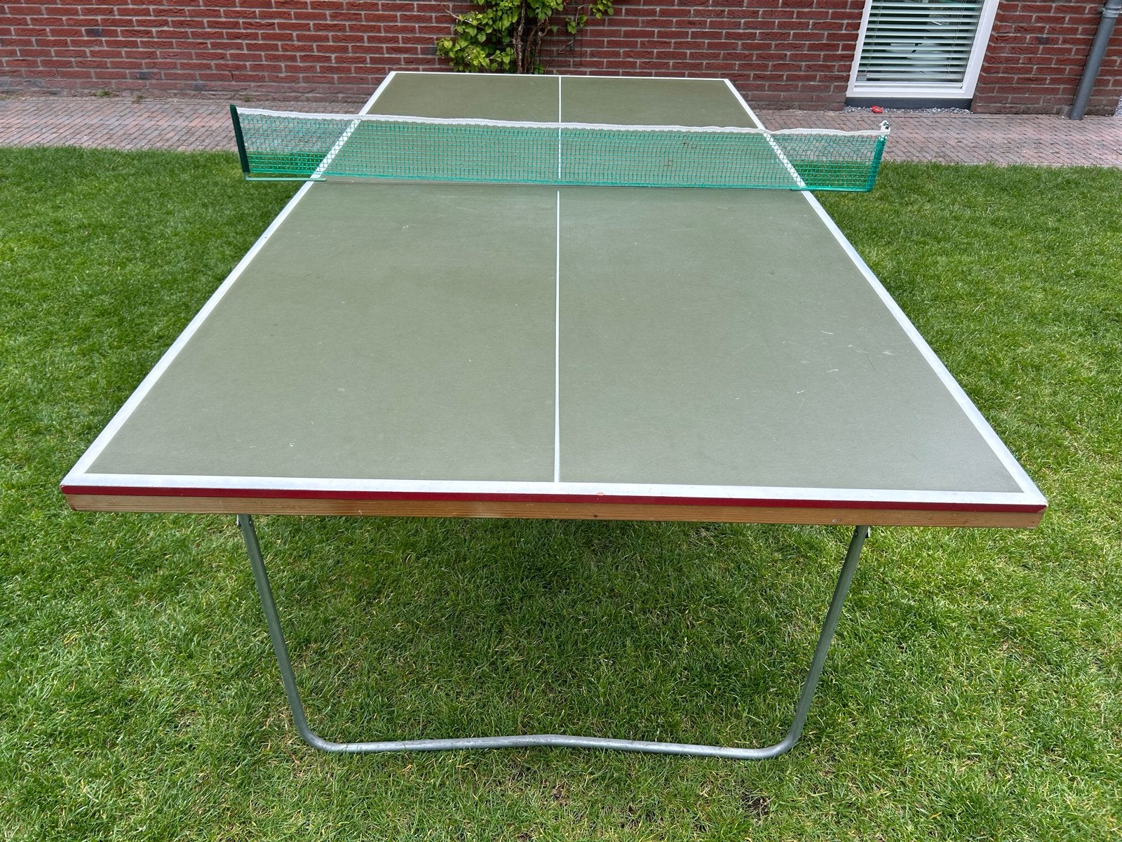 Heemskerk Tafeltennistafel - Inklapbaar & Verrijdbaar, Ophalen, Gebruikt, Tafel Indoor, Verrijdbaar