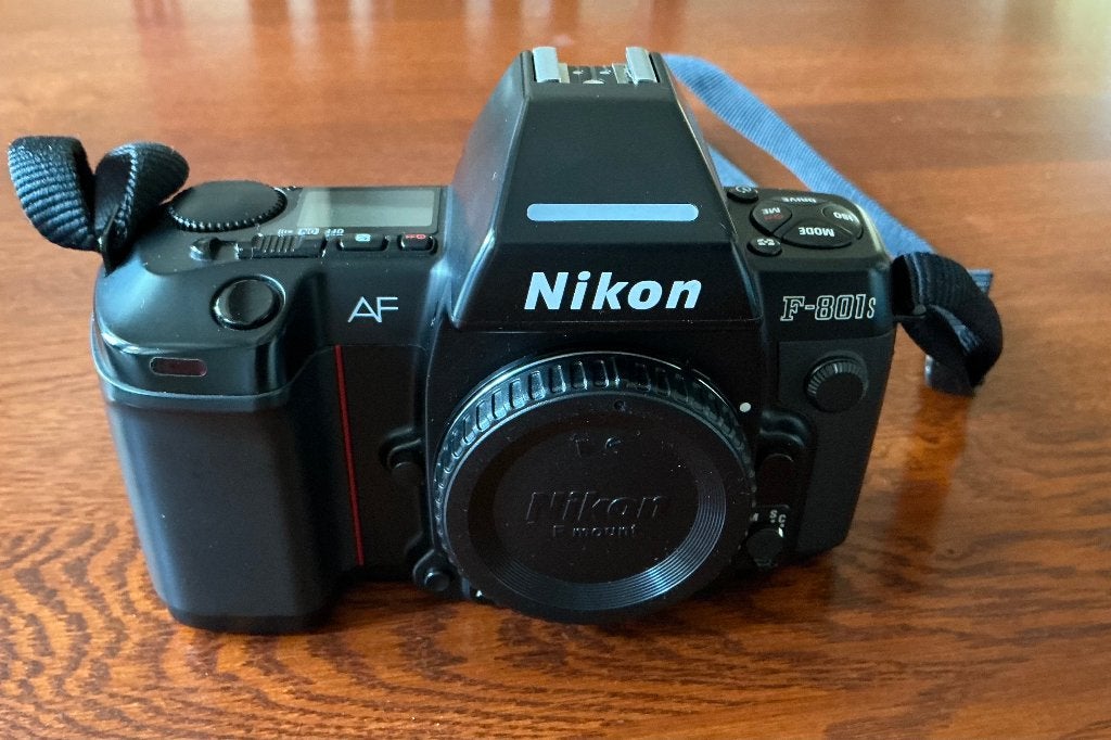 Nikon F-801s AF Spiegelreflexcamera + 2 lenzen, Ophalen of Verzenden, Zo goed als nieuw, Spiegelreflex, Nikon