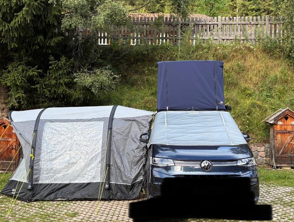 Kampa Action Air Bustent | 2x gebruikt | incl. peesadapter, Ophalen, Zo goed als nieuw, Tot en met 2