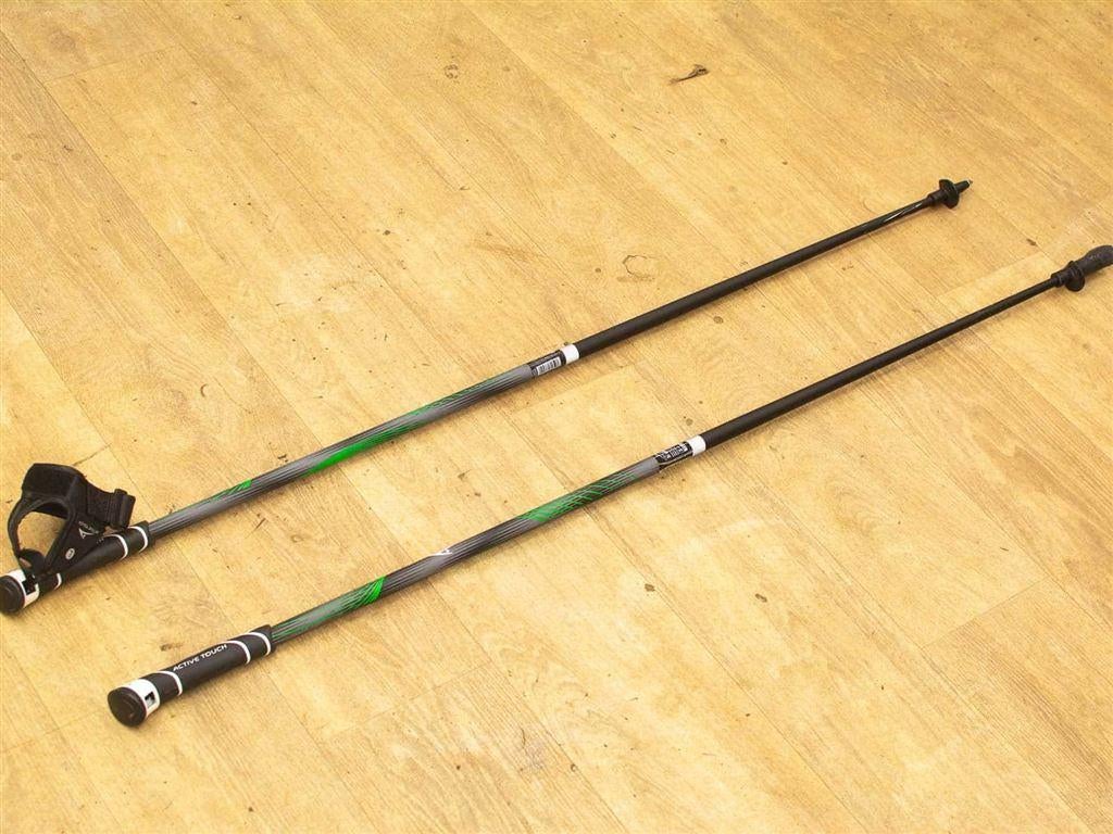 2 Carbon gear wandelstokken 23510, Ophalen of Verzenden, Gebruikt