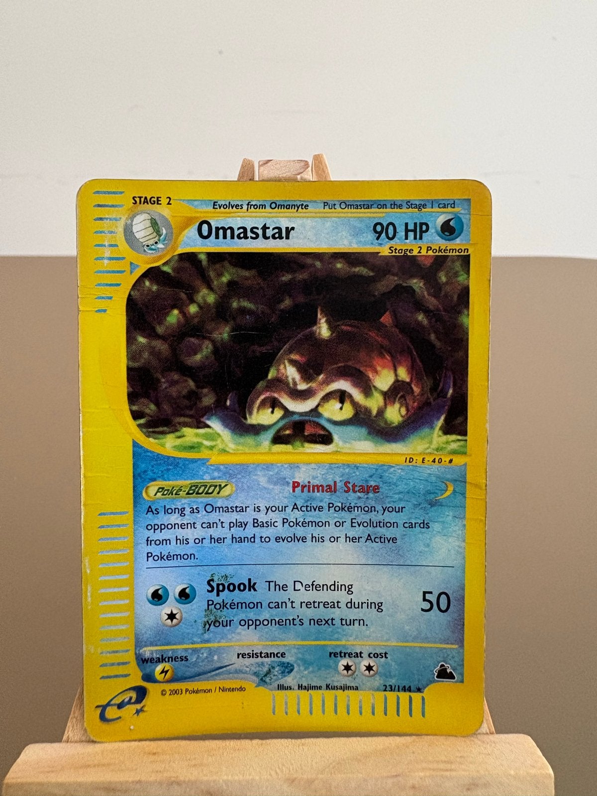 Omastar Skyridge(2003), Ophalen of Verzenden, Gebruikt, Losse kaart