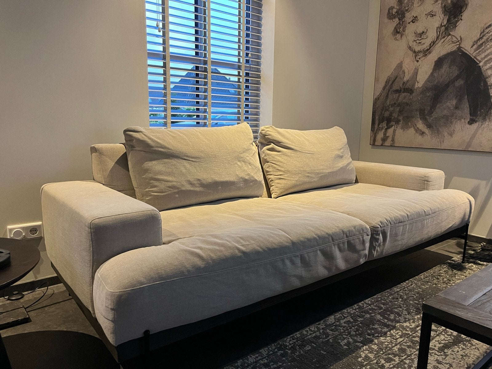 Comfortabele 2,5 zitsbank scapastijl, Ophalen, Gebruikt, Scapa, Driepersoons