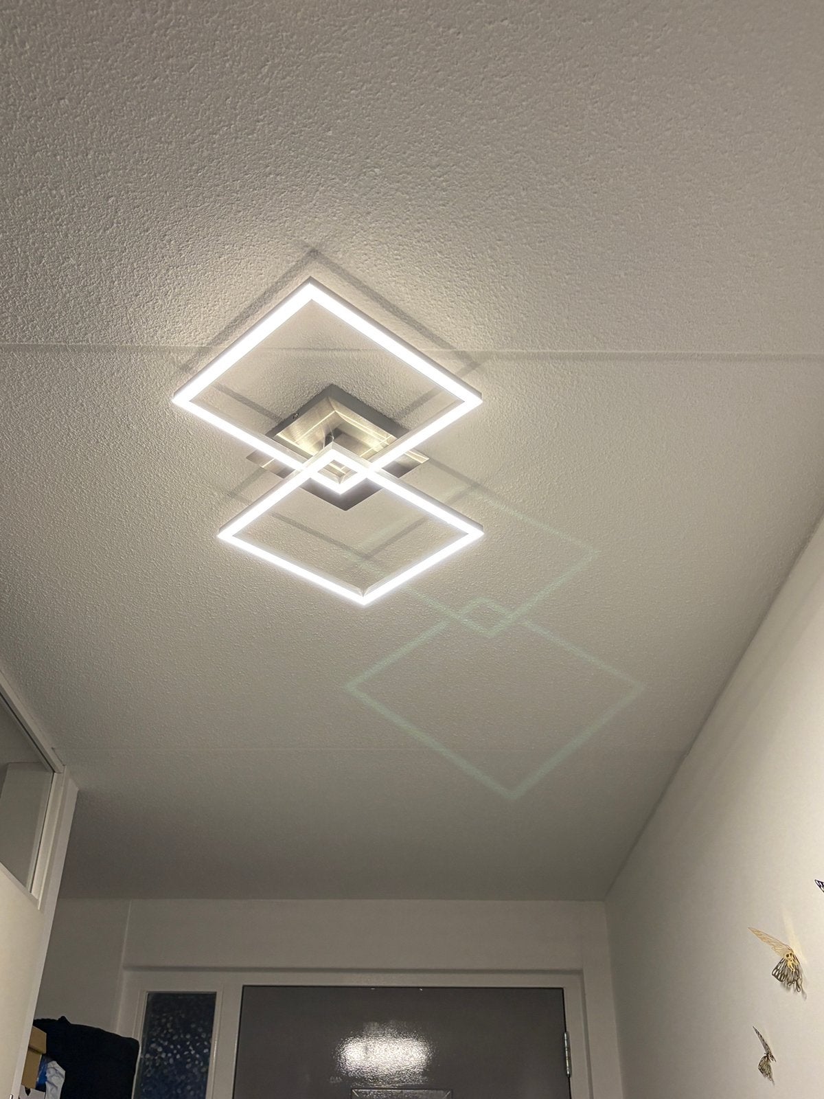 Mooi plafond lamp zgan in doos, Ophalen, Zo goed als nieuw