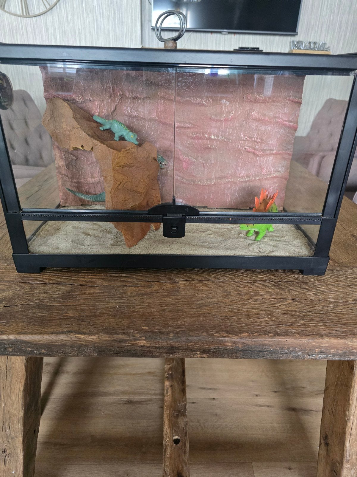 Terrarium, Ophalen