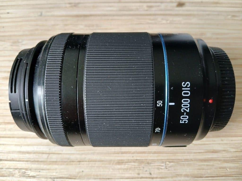 Samsung NX 50-200mm OIS III lens, Ophalen of Verzenden, Gebruikt, Telelens, Zoom