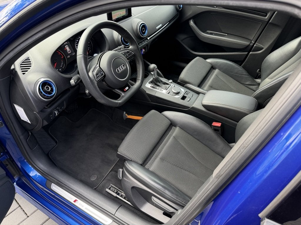 Audi A3 Sportback 1.4 TFSI Adrenal. Sp| 3X S-LINE| DSG| BLAU, Auto's, Gebruikt, Euro 6, 4 cilinders, 150 pk