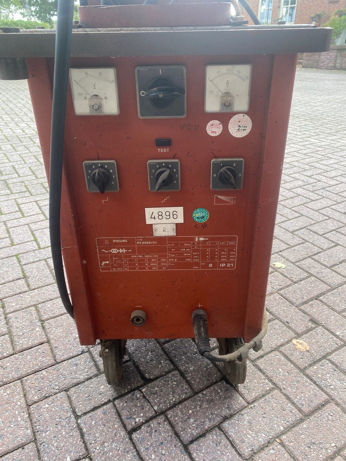 Mig lasmanchine 380 volt, Ophalen of Verzenden, Zo goed als nieuw, 250 ampère of meer, Co2