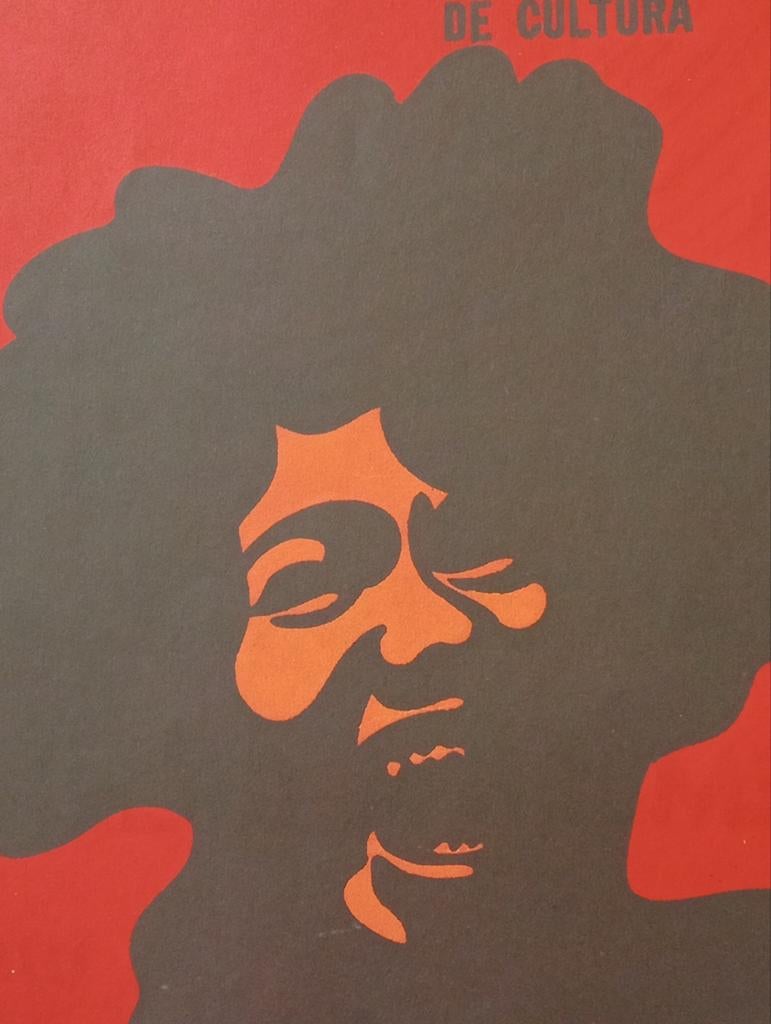 Affiche Cuba 1970, Ophalen of Verzenden, Gebruikt, A1 t/m A3, Film en Tv