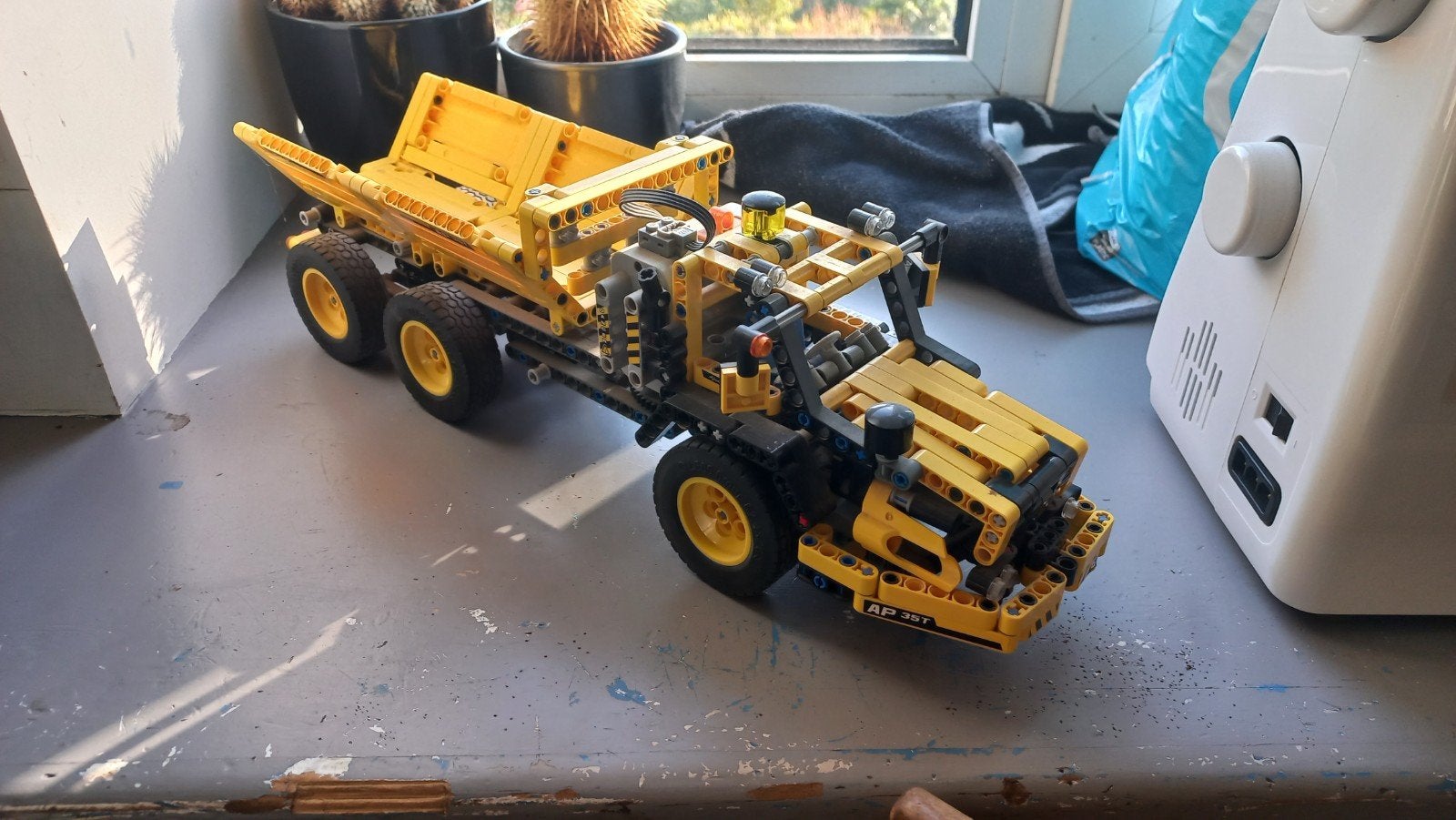 LEGO Technic 8264 Kiepwagen - Compleet en Functioneel, Ophalen of Verzenden, Gebruikt, Overige merken