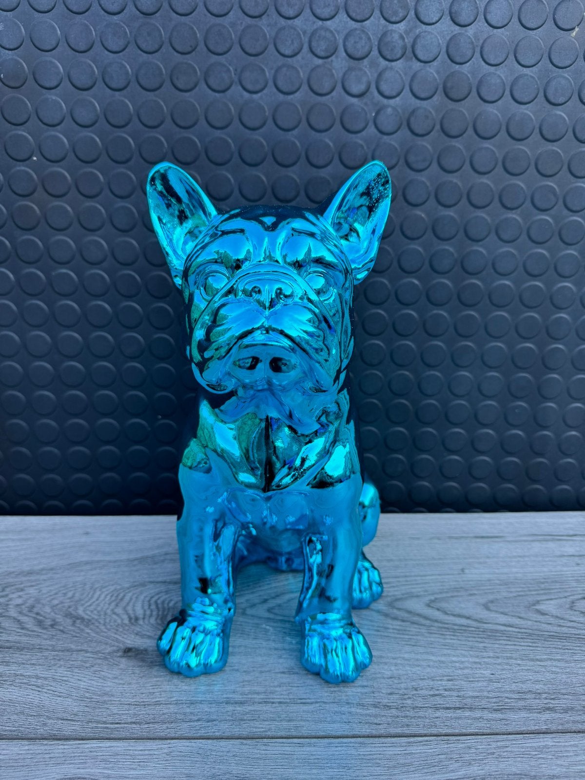 bulldog (chrome) 30hoog 15breed/Nieuw!, Verzamelen, Beelden en Beeldjes, Ophalen of Verzenden, Nieuw, Dier