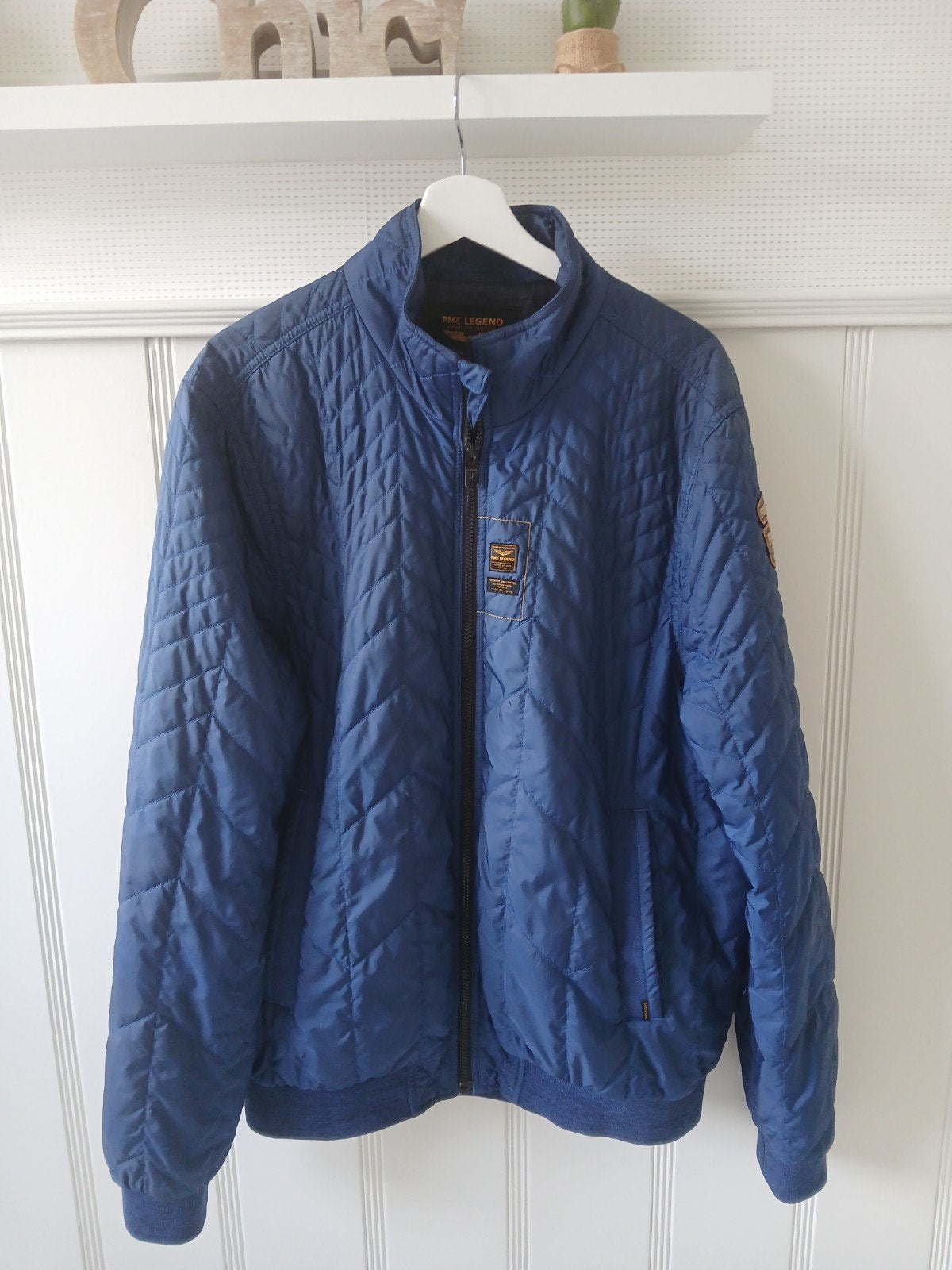 PME LEGEND blauwe zomerjas XXL, Kleding | Heren, Jassen | Zomer, Blauw, Overige maten, Ophalen of Verzenden, Pme Legend
