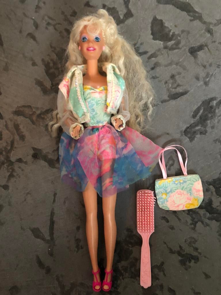 Vintage barbie talking teen doll/ pop  mattel 90 er jaren, Ophalen, Zo goed als nieuw, Fashion Doll