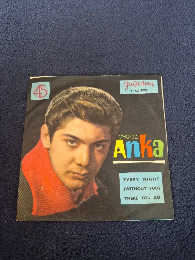 Paul Anka, Ophalen, Gebruikt, 7 inch, Single
