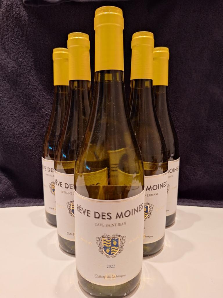 Rêve des Moines Chardonnay 2023 - 6 flessen, Verzamelen, Wijnen, Frankrijk, Nieuw, Ophalen of Verzenden, Witte wijn