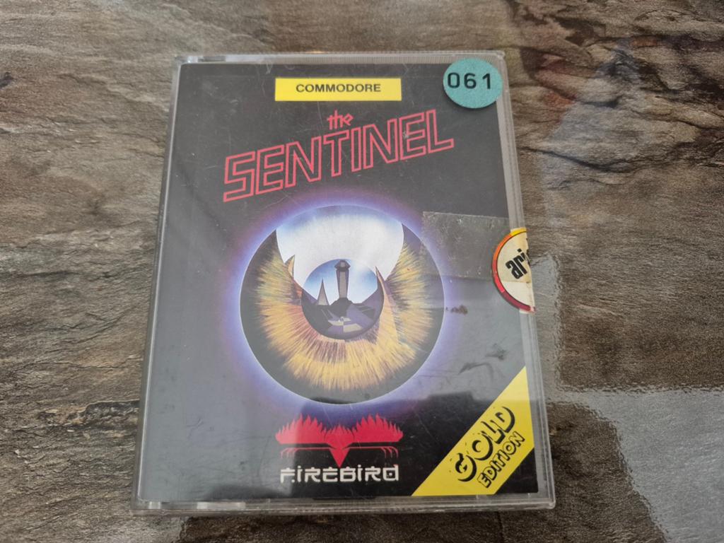 The Sentinel Commodore 64 C64 Kassette Game Firebird Gold, Puzzel en Educatief, Gebruikt, 1 speler, Ophalen of Verzenden