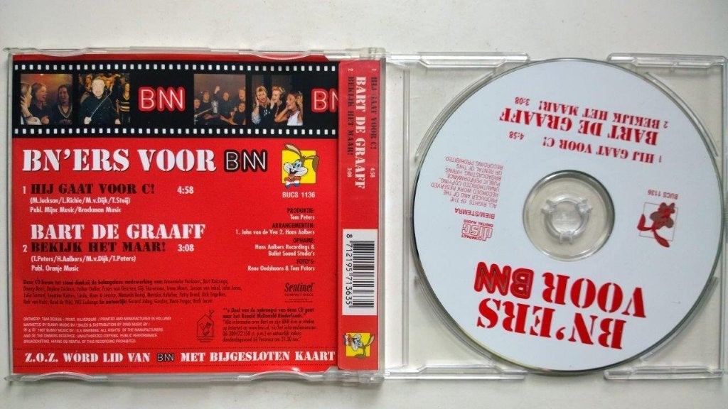 BN'ers Voor BNN - Hij Gaat Voor C!, Ophalen of Verzenden, Zo goed als nieuw, Nederlandstalig
