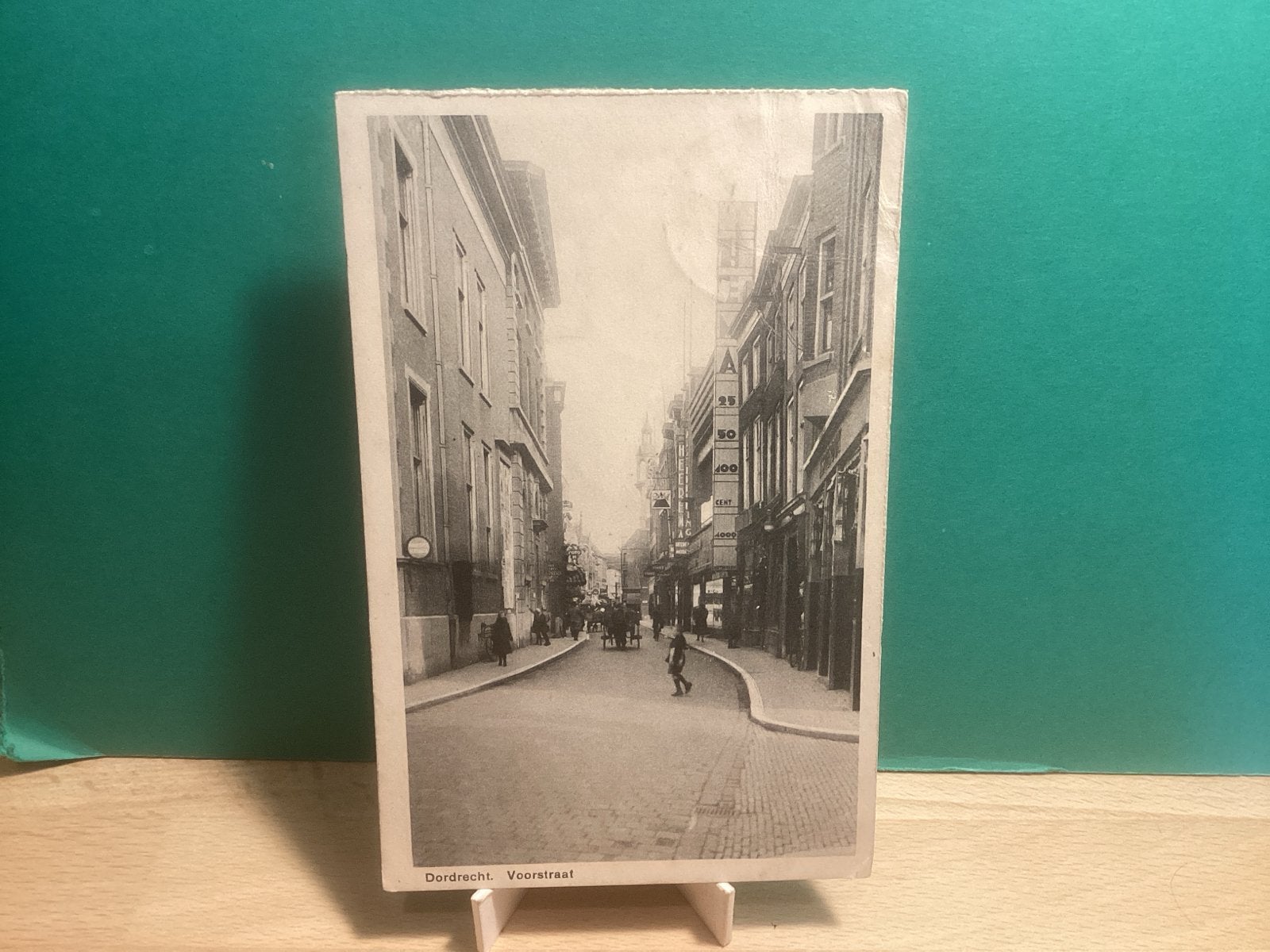 Dordrecht Voorstraat -   930, Ophalen of Verzenden, 1920 tot 1940, Gelopen, Zuid-Holland