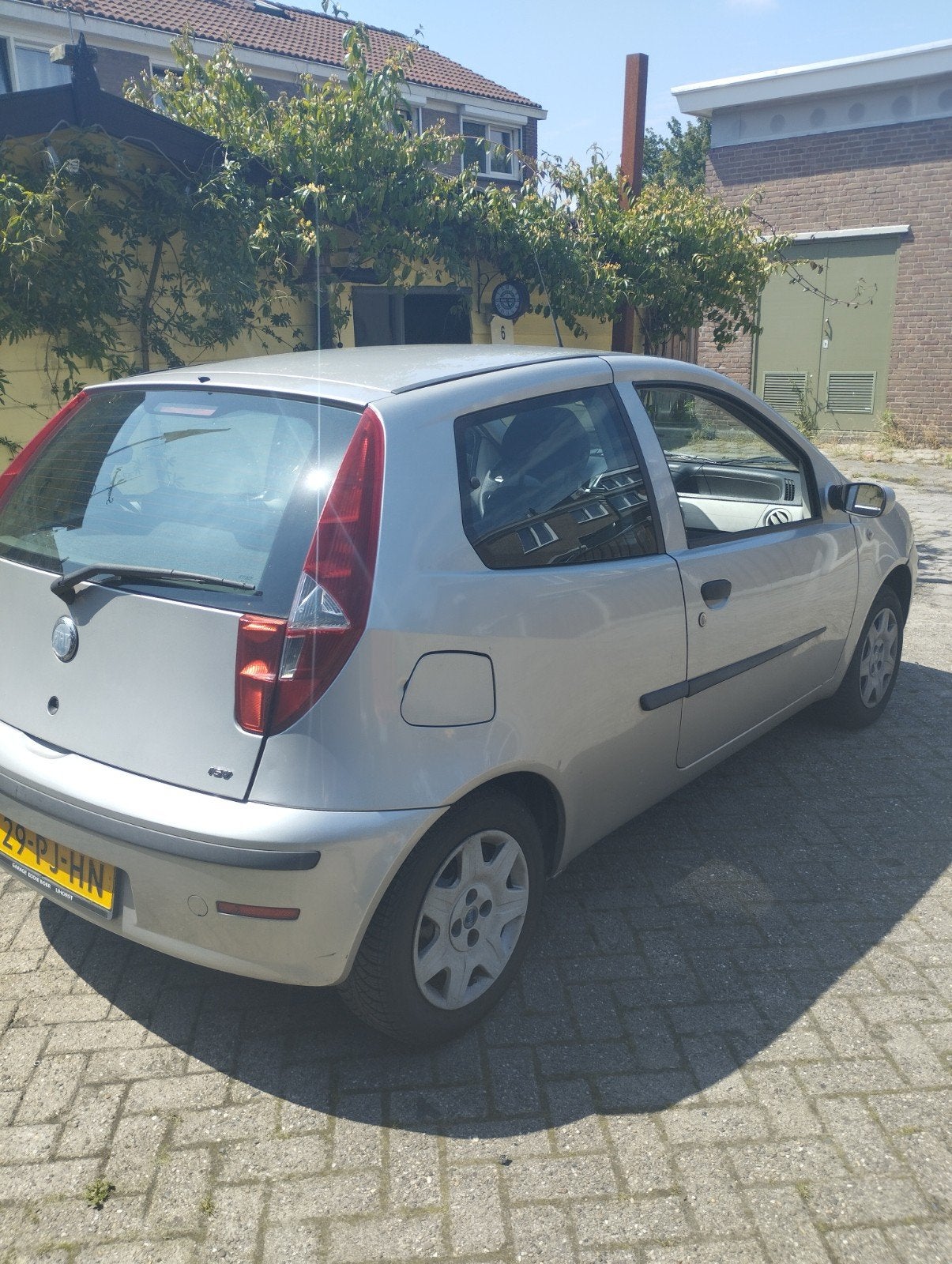 Fiat Punto 1.4 16V 3DR 2004 Grijs, Auto's, Fiat, Particulier, Punto, Benzine, C, Hatchback, Handgeschakeld, Origineel Nederlands