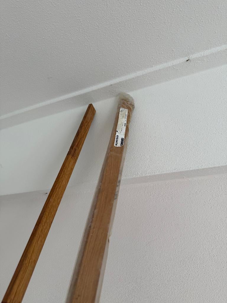 IKEA Numerar hardhouten afwerklijsten, Ophalen, Overige materialen, Lijsten, Zo goed als nieuw
