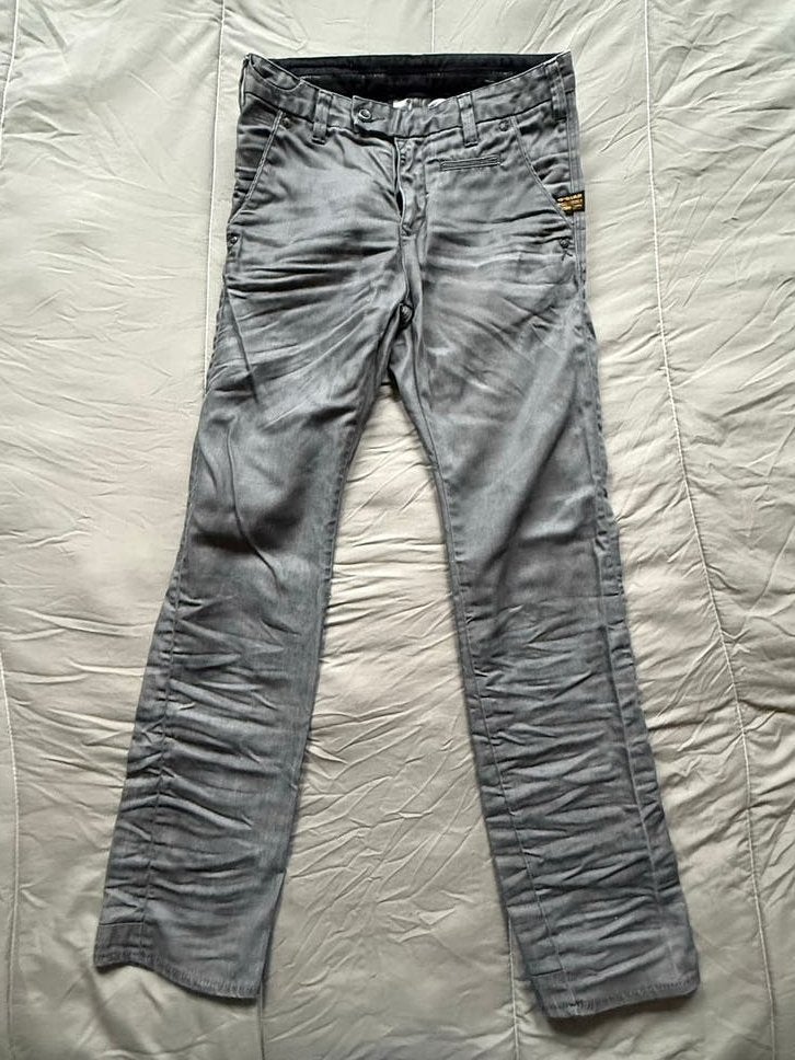 G-Star RAW Tapered Jeans Grijs W32 L34, Kleding | Heren, Ophalen of Verzenden, Zo goed als nieuw, Grijs, W32 (confectie 46) of kleiner
