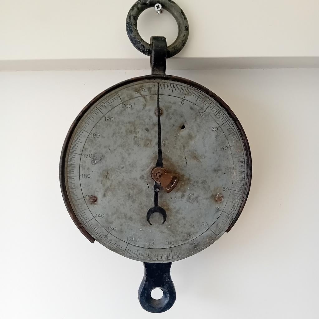 Oude hangweegschaal, Antiek en Kunst, Ophalen