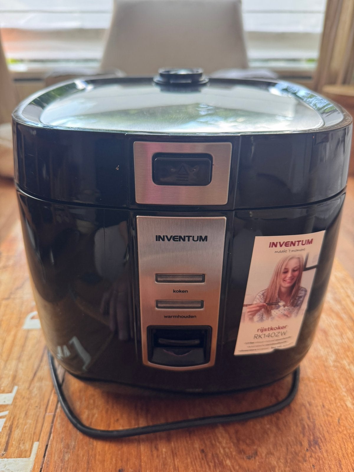 Rijstkoker inventum RK140ZW, Ophalen of Verzenden, Gebruikt