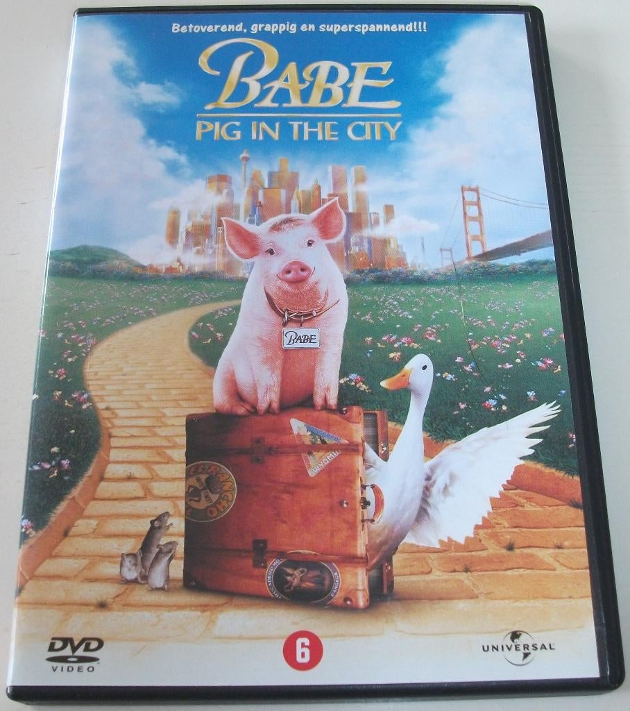 Dvd *** BABE *** Deel 2, Avontuur, Ophalen of Verzenden, Zo goed als nieuw, Vanaf 6 jaar