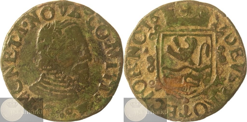 Reckheim - Oord 1657 'Ferdinand d'Aspremont-Lynden', Postzegels en Munten, Munten | Nederland, Ophalen of Verzenden, Vóór koninkrijk