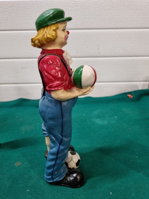 -	Beeld clown met ballen, Ophalen of Verzenden
