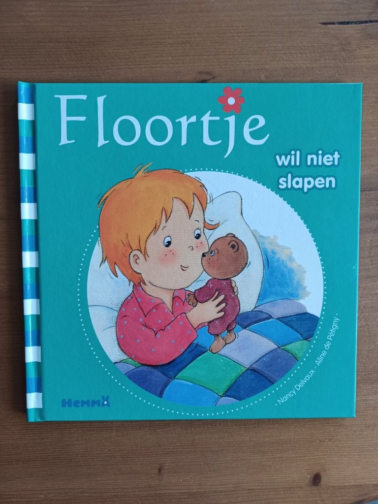 Floortje wil niet slapen, Boeken, Ophalen of Verzenden, Gelezen, Nancy Delvaux / Aline de Petigny, Prentenboek