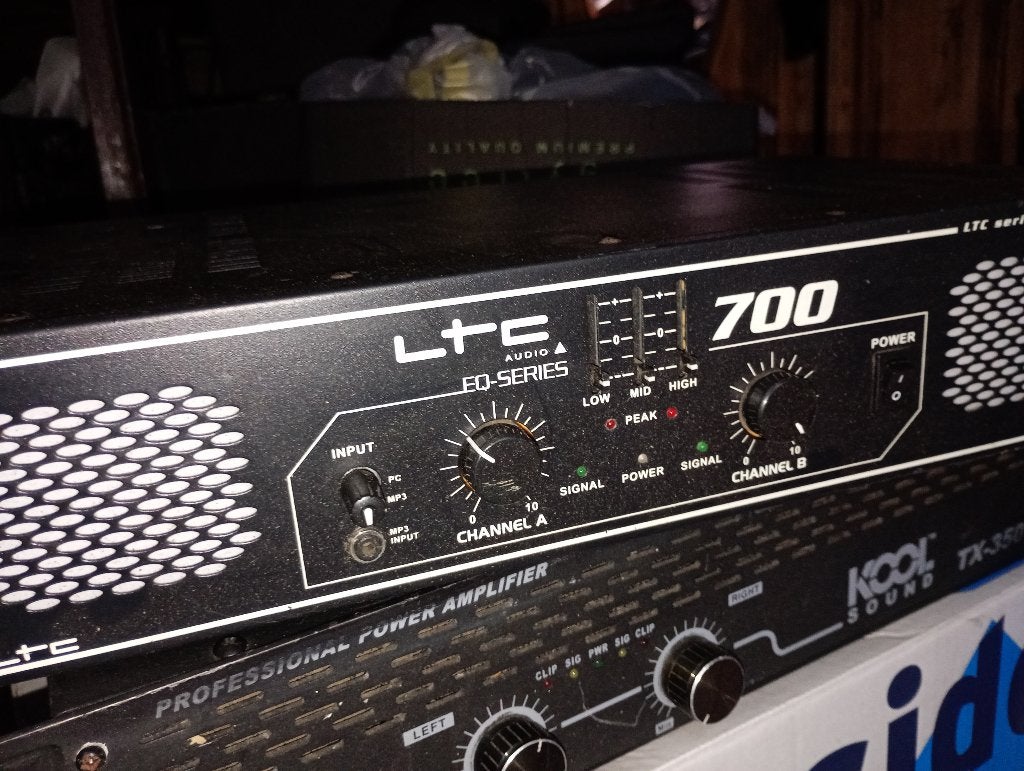 LTC 700 Versterker, Audio, Tv en Foto, Versterkers en Receivers, Ophalen of Verzenden, Gebruikt, 120 watt of meer, Overige merken