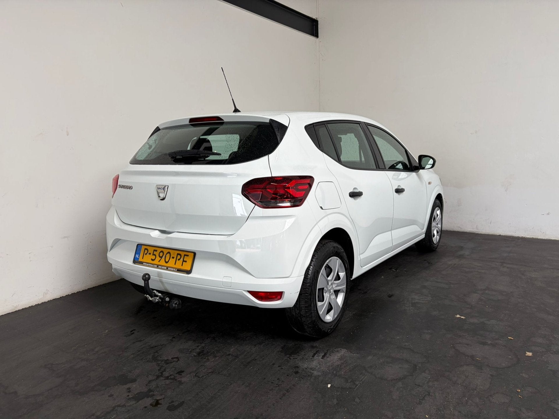 Dacia Sandero 1.0 TCe 90 Essential. Trekhaak! (bj 2022), Auto's, 1027 kg, Wit, Origineel Nederlands, Bedrijf